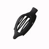 OVAL HAIR CLIP –BLACK, LARGE & AMP; STYLISH FOR THICK HAIR