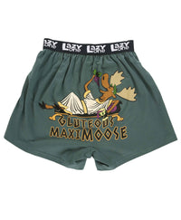 Gluteous Maximoose Grey Boxer