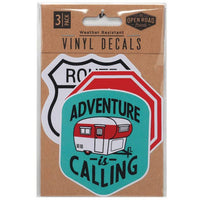 Road Trip Sticker Set