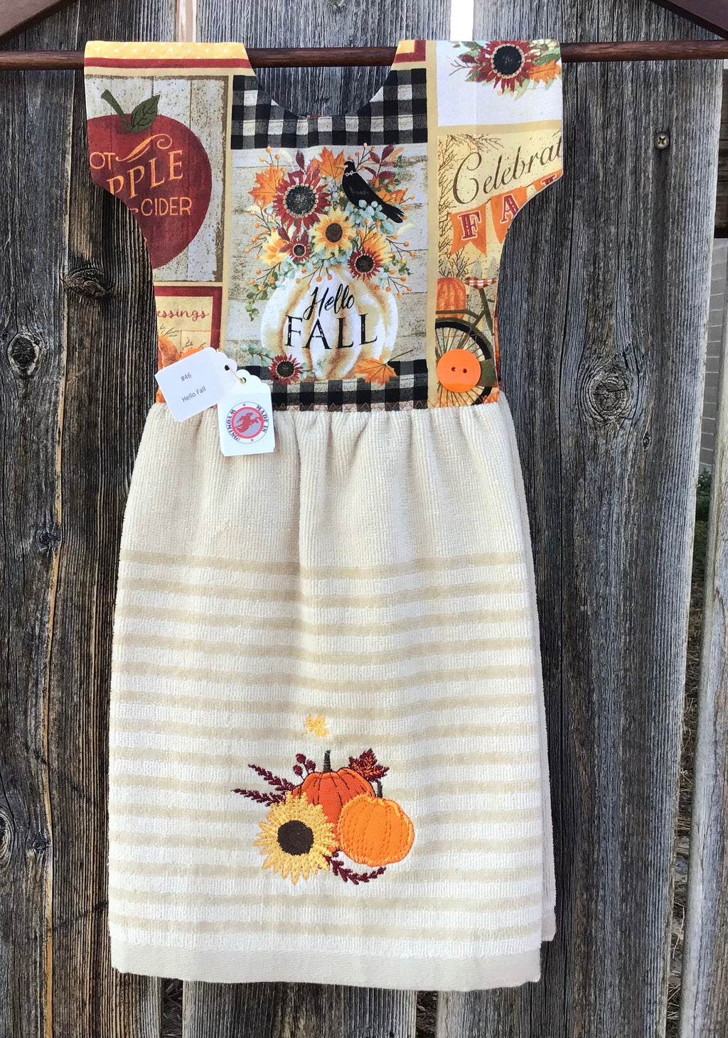 #DT46 Hello Fall Dress Up Towel