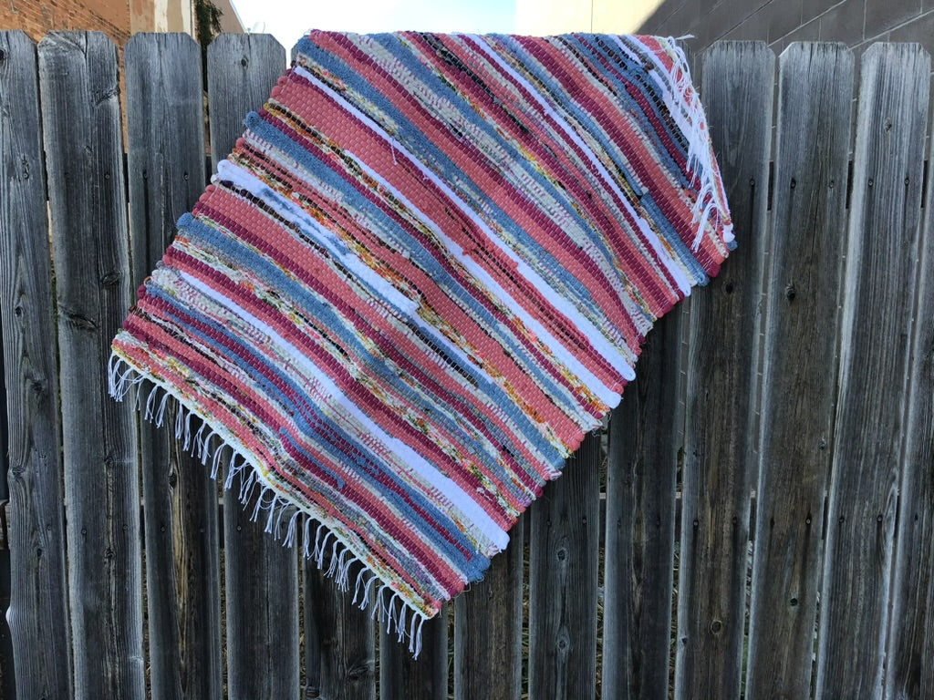 RAG RUG! Pretty In Pink