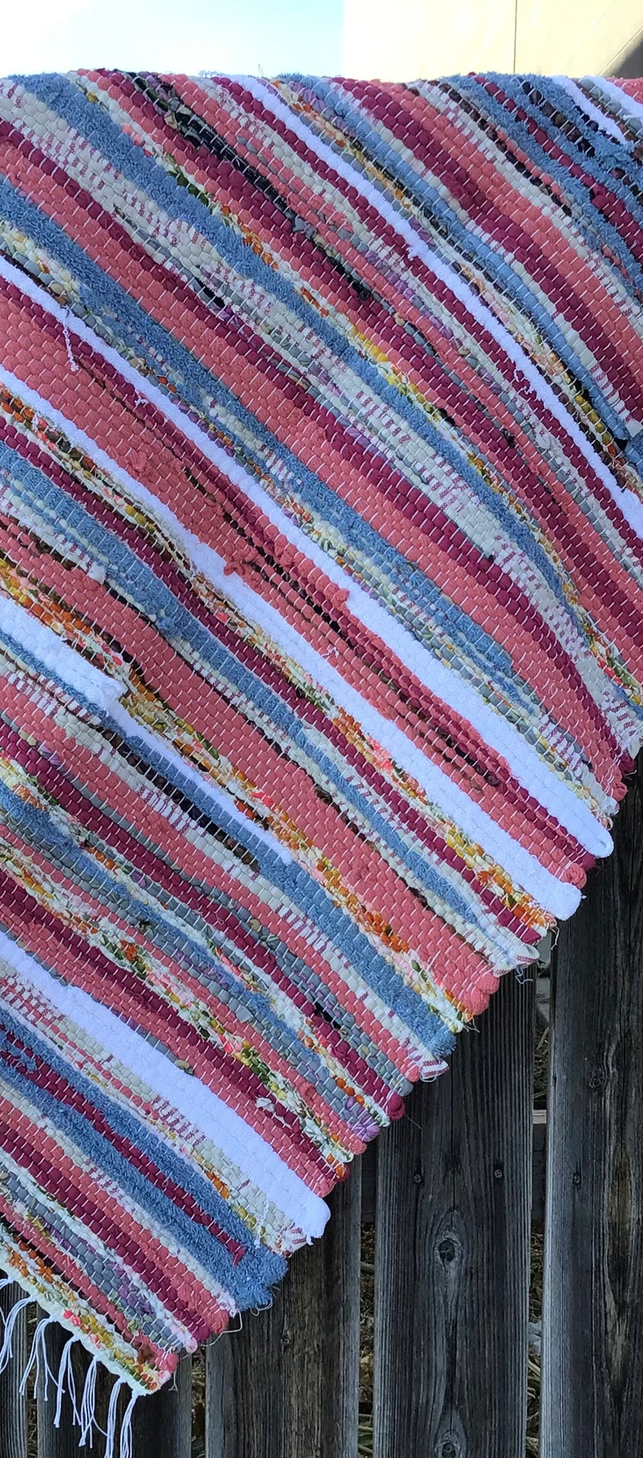 RAG RUG! Pretty In Pink