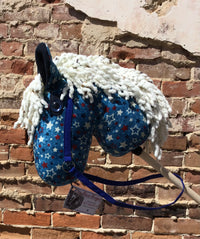 "Patriot" stick horse