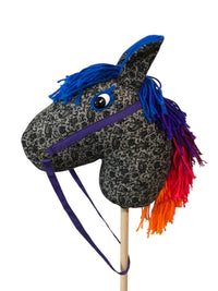 "Jack" stick horse