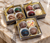 4PK Gourmet Petite Truffles Gift Box
