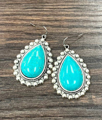 720846, Turquoise Earrings