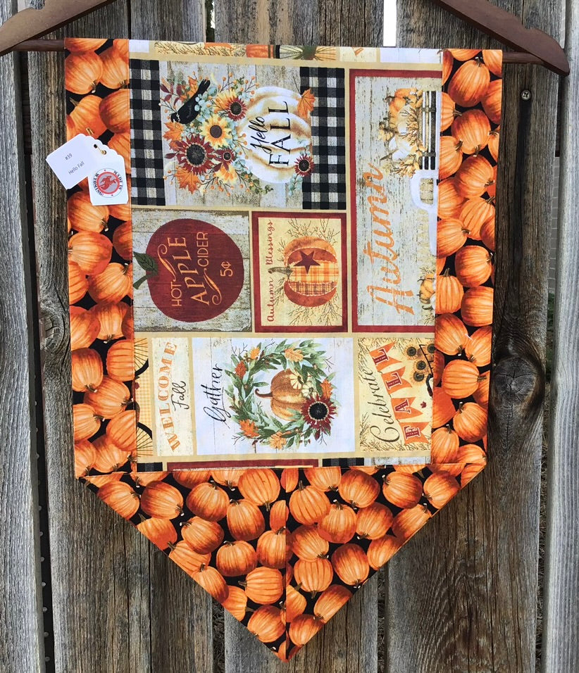 #39 Hello Fall Table Runner