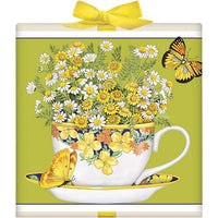 Butterfly Teacup Tea Box-Lemon