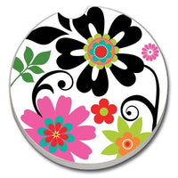 Metro Bold Absorbent Stone Car Coaster 1 Pk