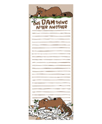 Dam Tired Notepad