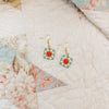 Quilt Block Dangle Earrings