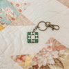 Quilted Style Keychains