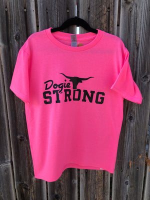 Newcastle Dogies Youth PINK! Shirt