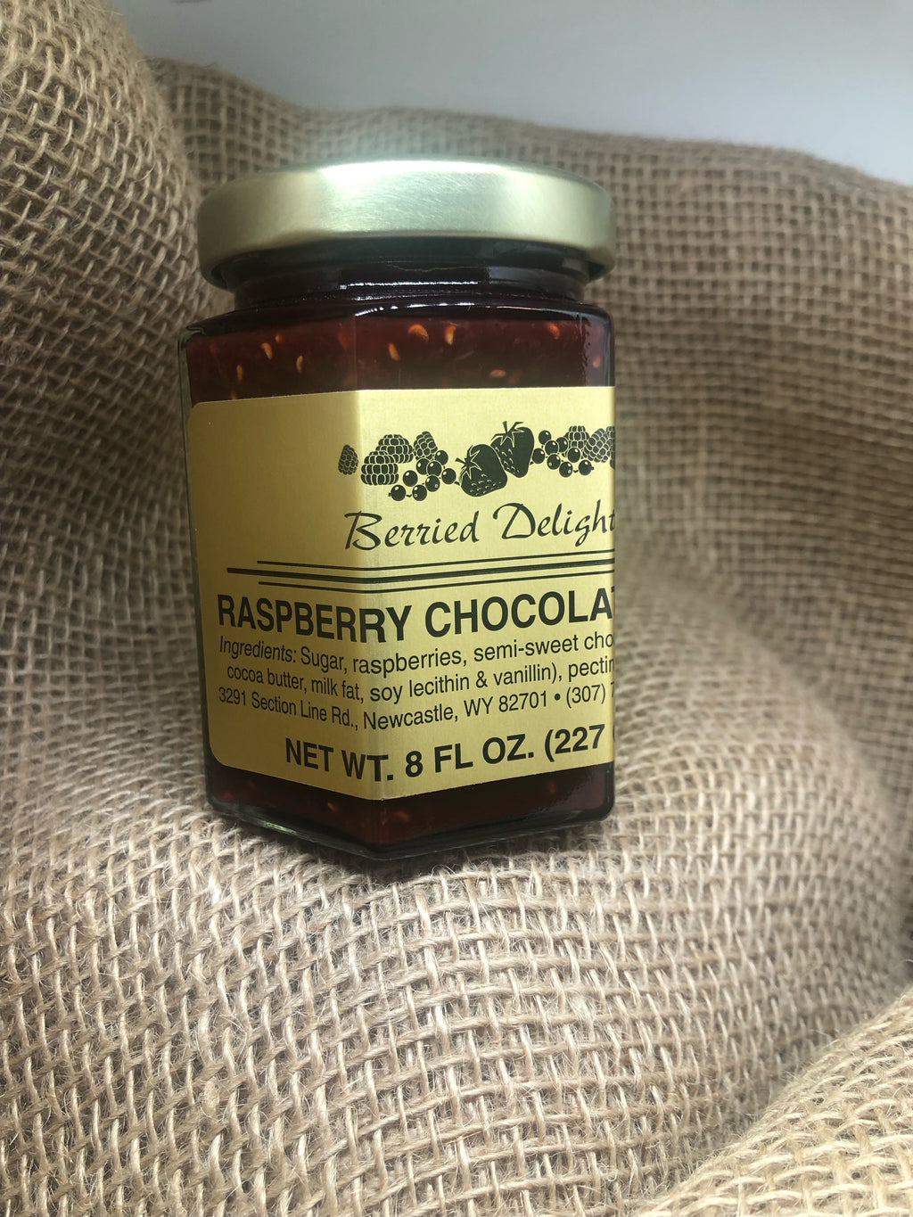 BERRIED DELIGHTS: Raspberry Chocolate Spread