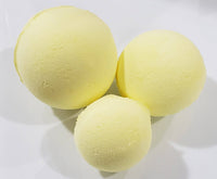 Lemon Vanilla Essential Oil Bath Bomb