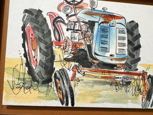 Susan Love Art: Tractor
