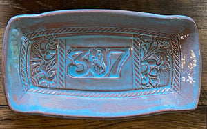 Wyoming Pottery Butter Tray #2