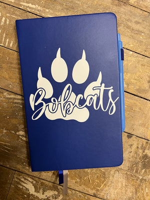 Bobcat Journal: Bobcats with paw print