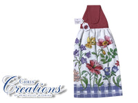 KITCHEN TOWEL Spring Flowers -pastel