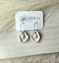Polymer Clay Pearl Drop Earrings