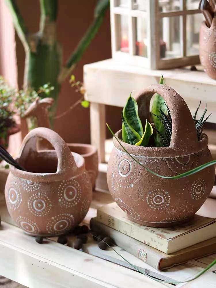 CEMENT JUG PLANTER