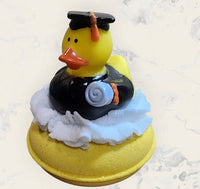 Graduation rubber duck bath bomb
