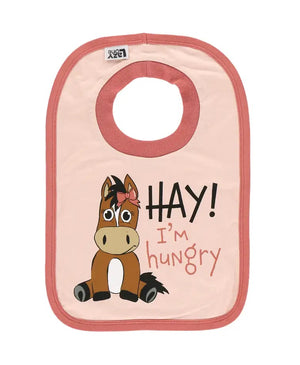 LAZY ONE: Hay, I'm Hungry Horse Bib
