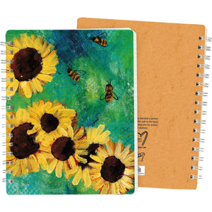 Sunflowers Spiral Notebook