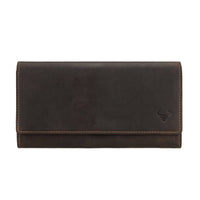 Charlotte Leather Wallet – Women – Brown