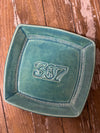 Wyoming Pottery Square Dessert Plates