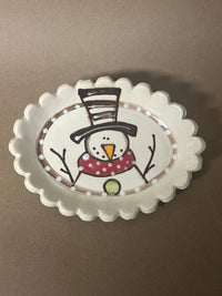 Soap Dish (Snowman)