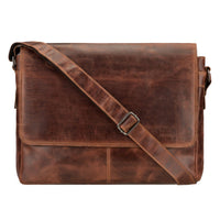 Classy Leather Laptop Work Bag 16"