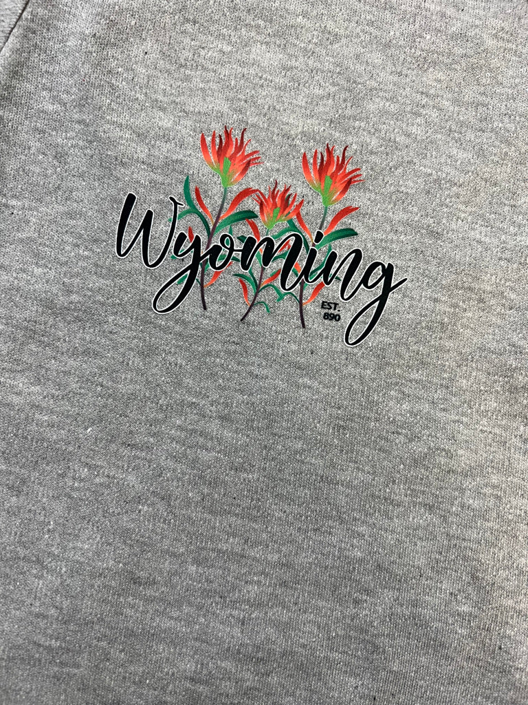 Wyoming Indian Paintbrush Onesie