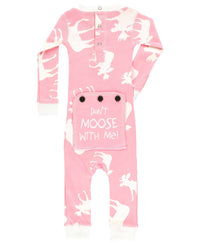 Classic Moose Pink Infant Flapjack