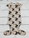 Rodeo Horse Printed Infant Babygown