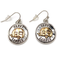 Happy Camper Hook Earrings
