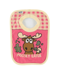 Moosey Eater Girl Infant Bib