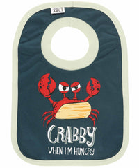 Crabby Blue Bib