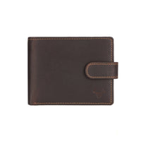 Phoenix Leather Clip Wallet – Men – Chestnut