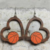 Sport Cut-Out Geometry Love Hollow Earrings