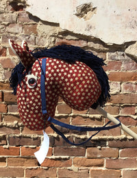 "Glory" stick horse