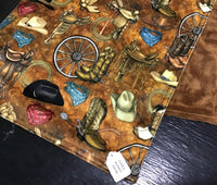 Western images, copper - Cuddle blanket