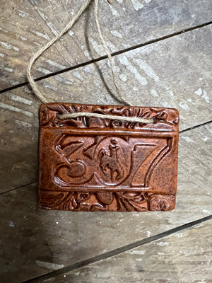 Wyoming Pottery State Ornament