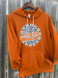 Burnt Orange Bella Hoodie