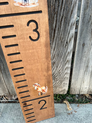 Cowboy Cowgirl Growth Chart