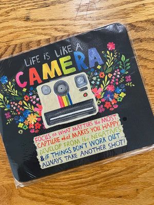 Life is a Camera Mouse Pad