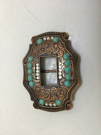 Buckle scarf slide