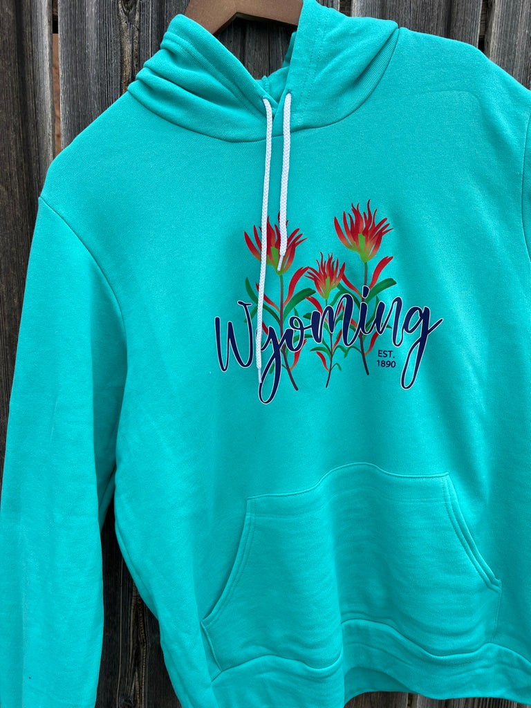 Shirt: Wyoming Indian Paintbrush Hoodie