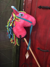 "Cupcake" stick horse