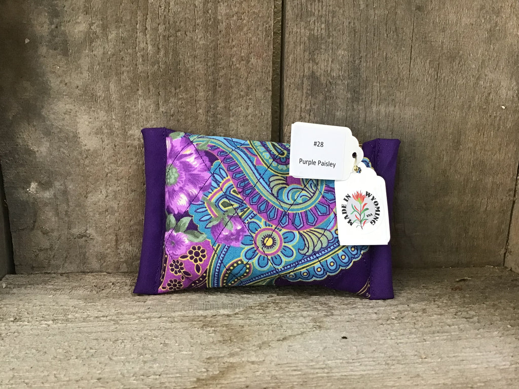#28 Purple paisley tissue case
